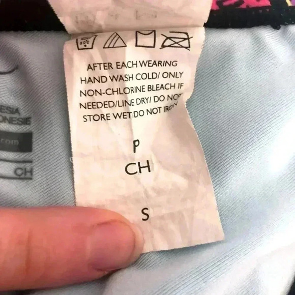 Nike Black Triangle Bikini Top Floral Detail - Picture 8 of 11